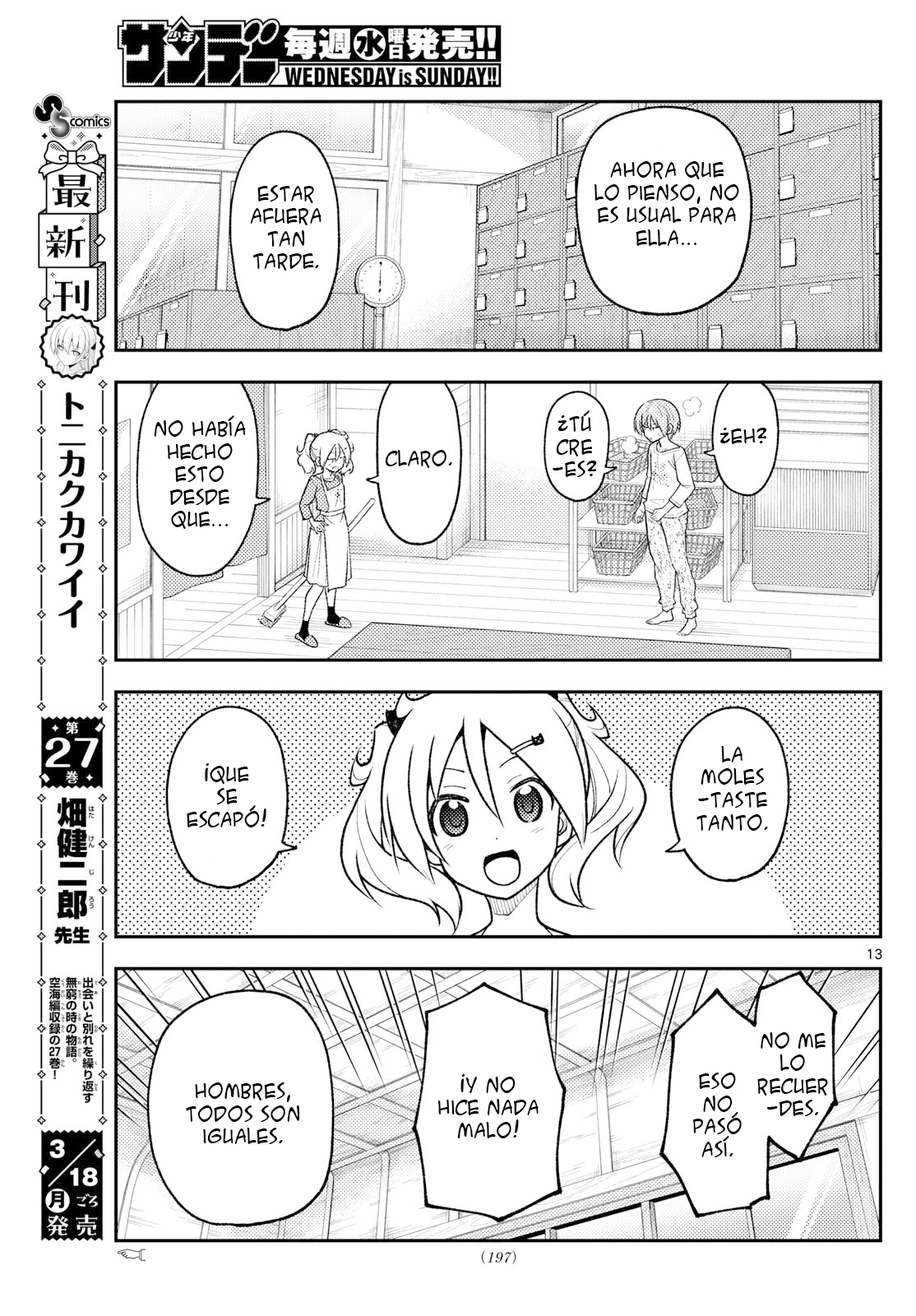 Tonikaku Kawaii capítulo 263 página 14