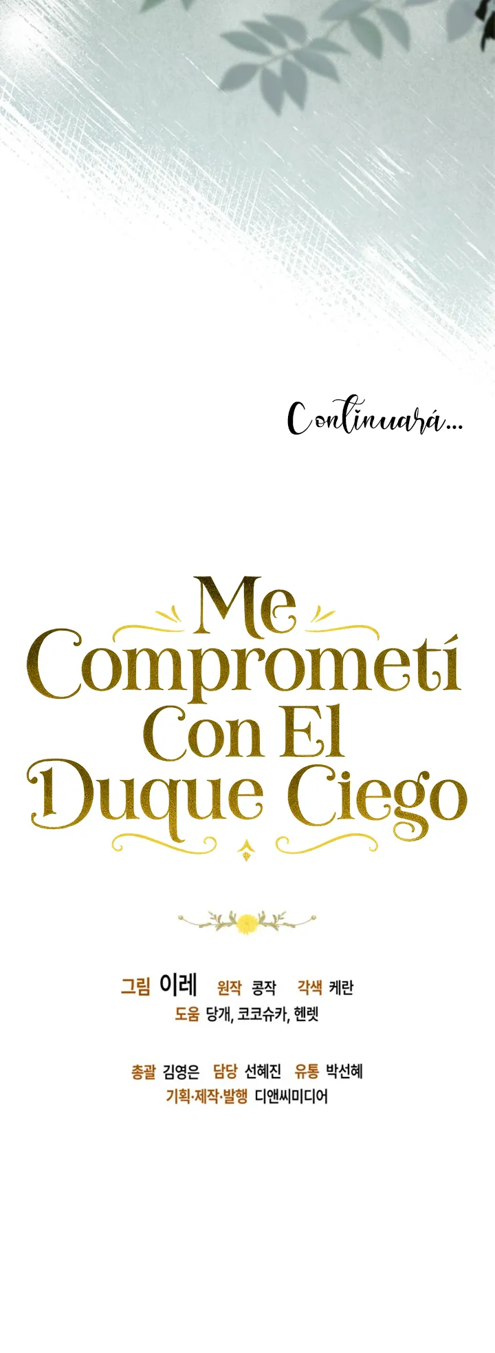 COMPROMETIDA CON EL DUQUE CIEGO capítulo 19 página 71