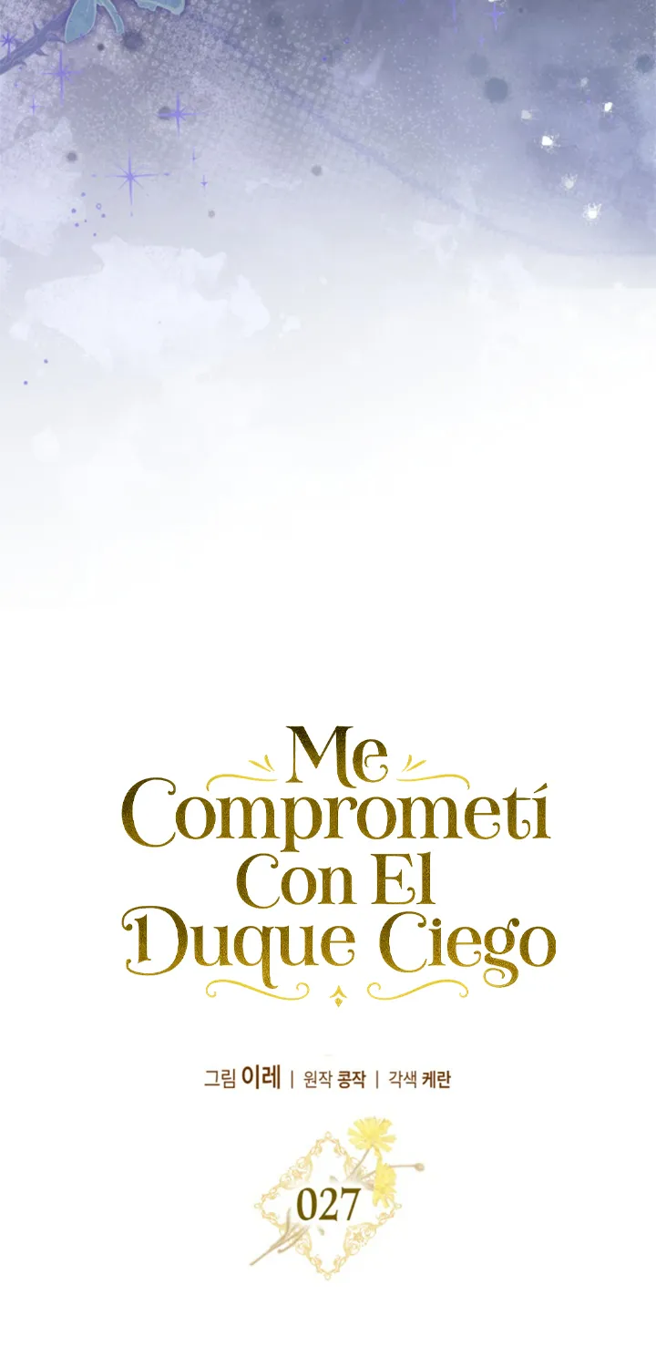 COMPROMETIDA CON EL DUQUE CIEGO capítulo 27 página 22