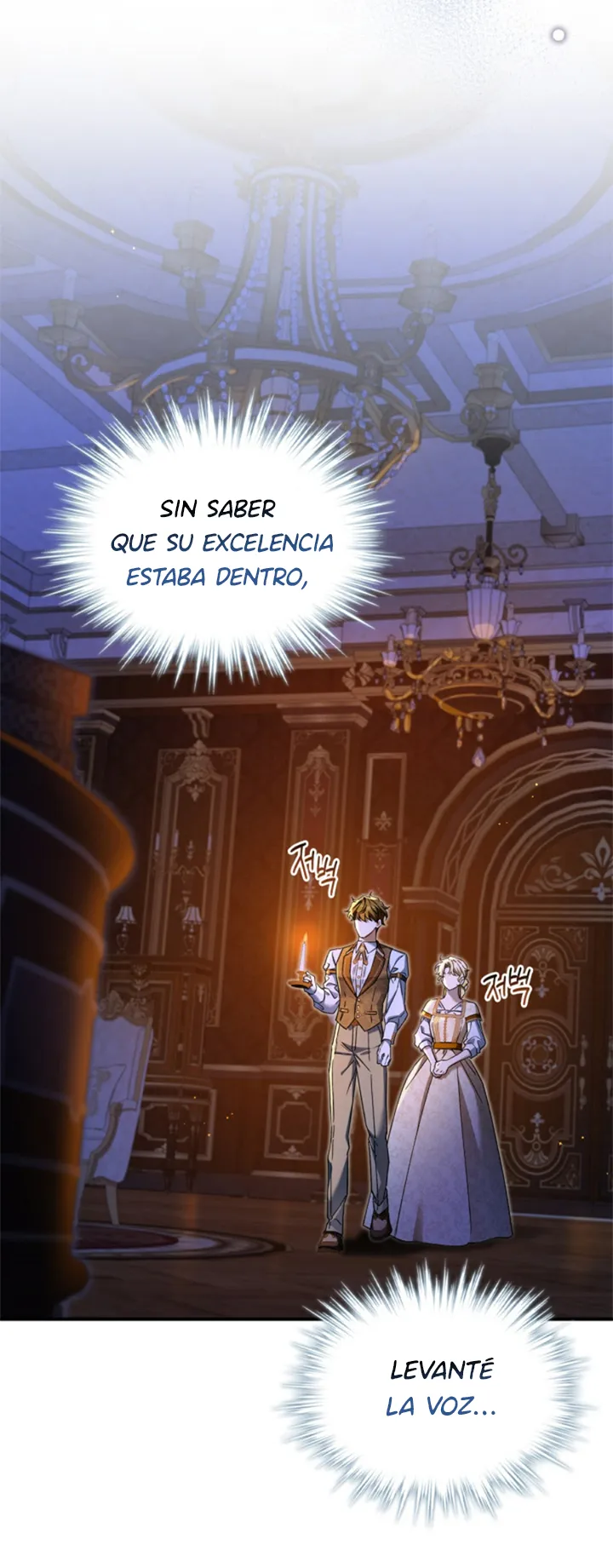 COMPROMETIDA CON EL DUQUE CIEGO capítulo 4 página 53