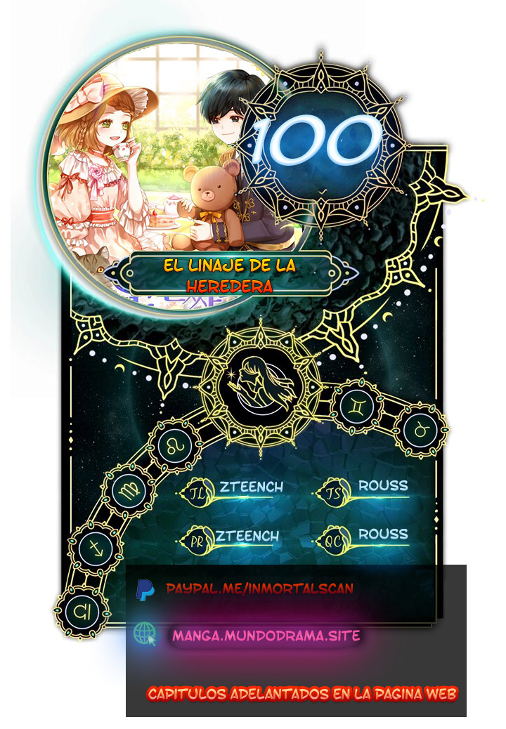 El linaje de la heredera capítulo 100 página 1