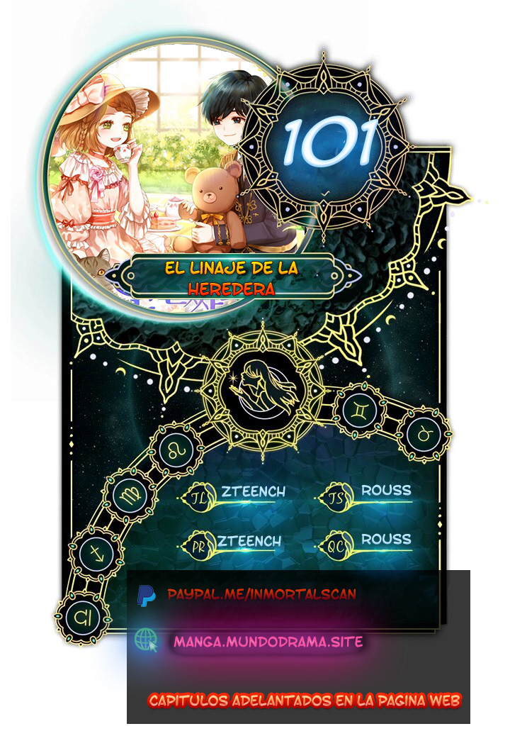 El linaje de la heredera capítulo 101 página 1