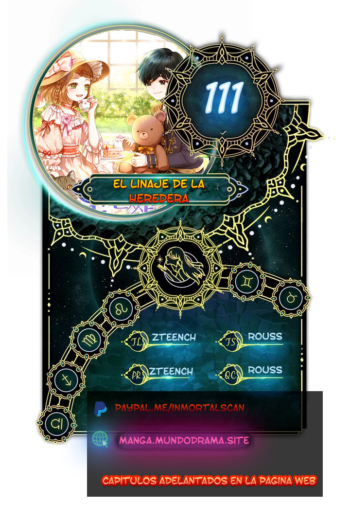 El linaje de la heredera capítulo 111 página 1