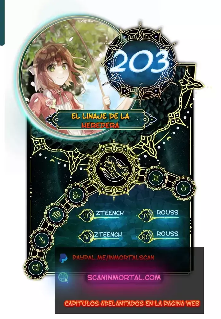 El linaje de la heredera capítulo 203 página 1