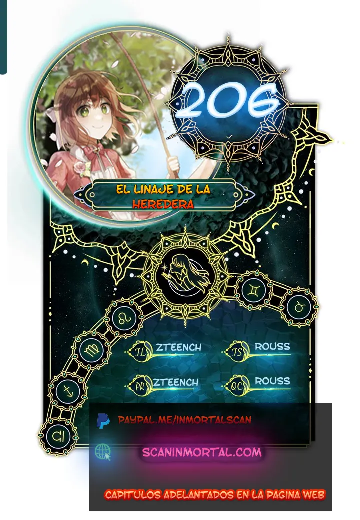 El linaje de la heredera capítulo 206 página 1