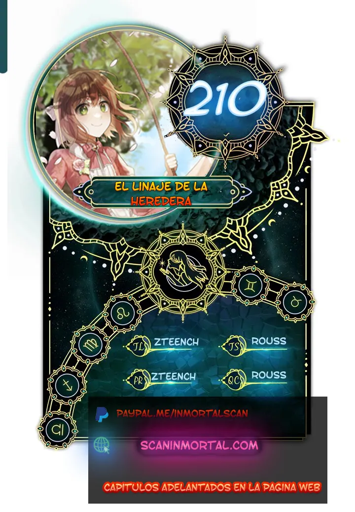El linaje de la heredera capítulo 210 página 2
