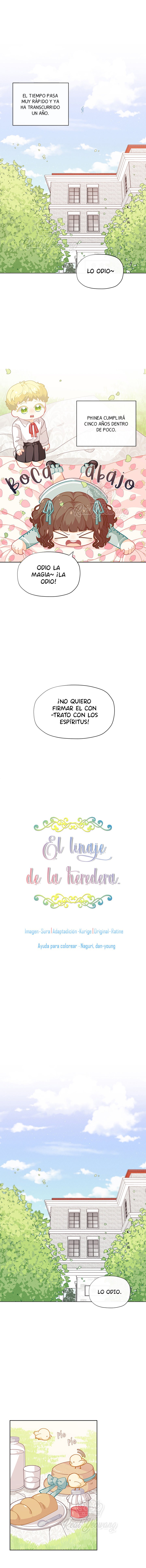 El linaje de la heredera capítulo 23 página 3
