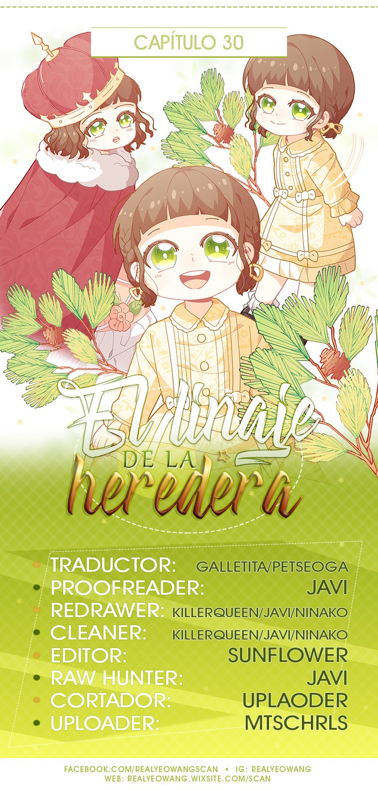 El linaje de la heredera capítulo 30 página 1