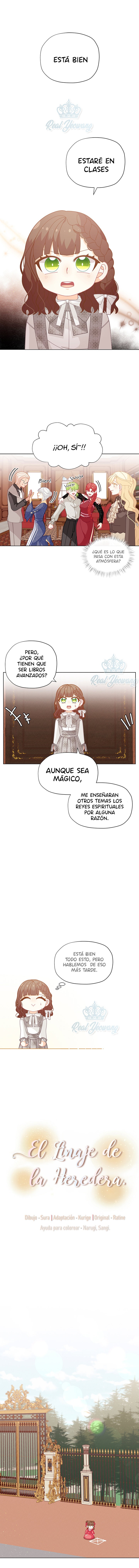 El linaje de la heredera capítulo 33 página 3