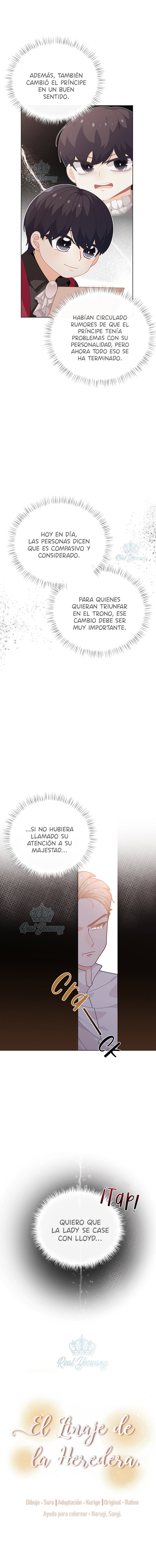 El linaje de la heredera capítulo 35 página 3