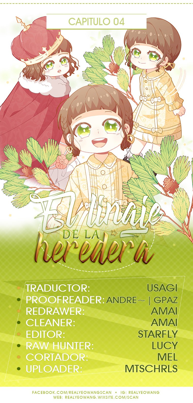 El linaje de la heredera capítulo 4 página 1