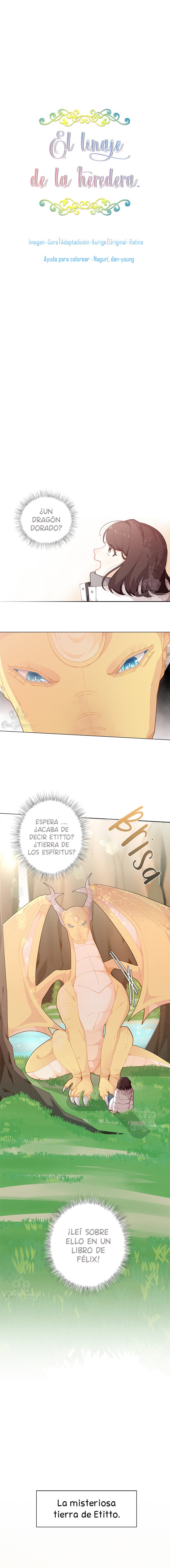 El linaje de la heredera capítulo 8 página 4