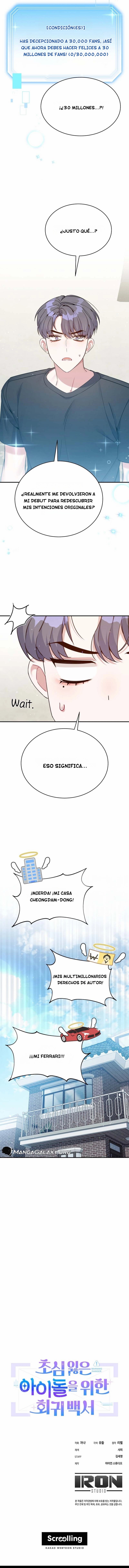 Una regresión en blanco para el ídolo que perdió su mentalidad original capítulo 1 página 15