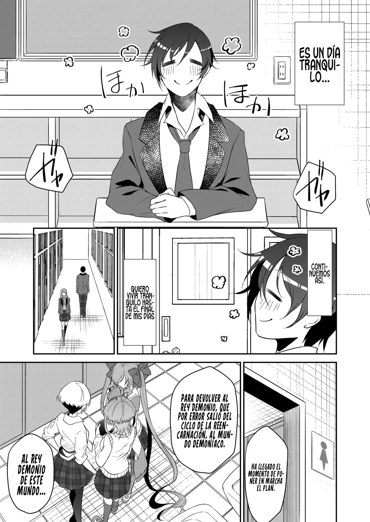 Gyaku Isekai Tensei Kyoushitsu capítulo 1 página 7