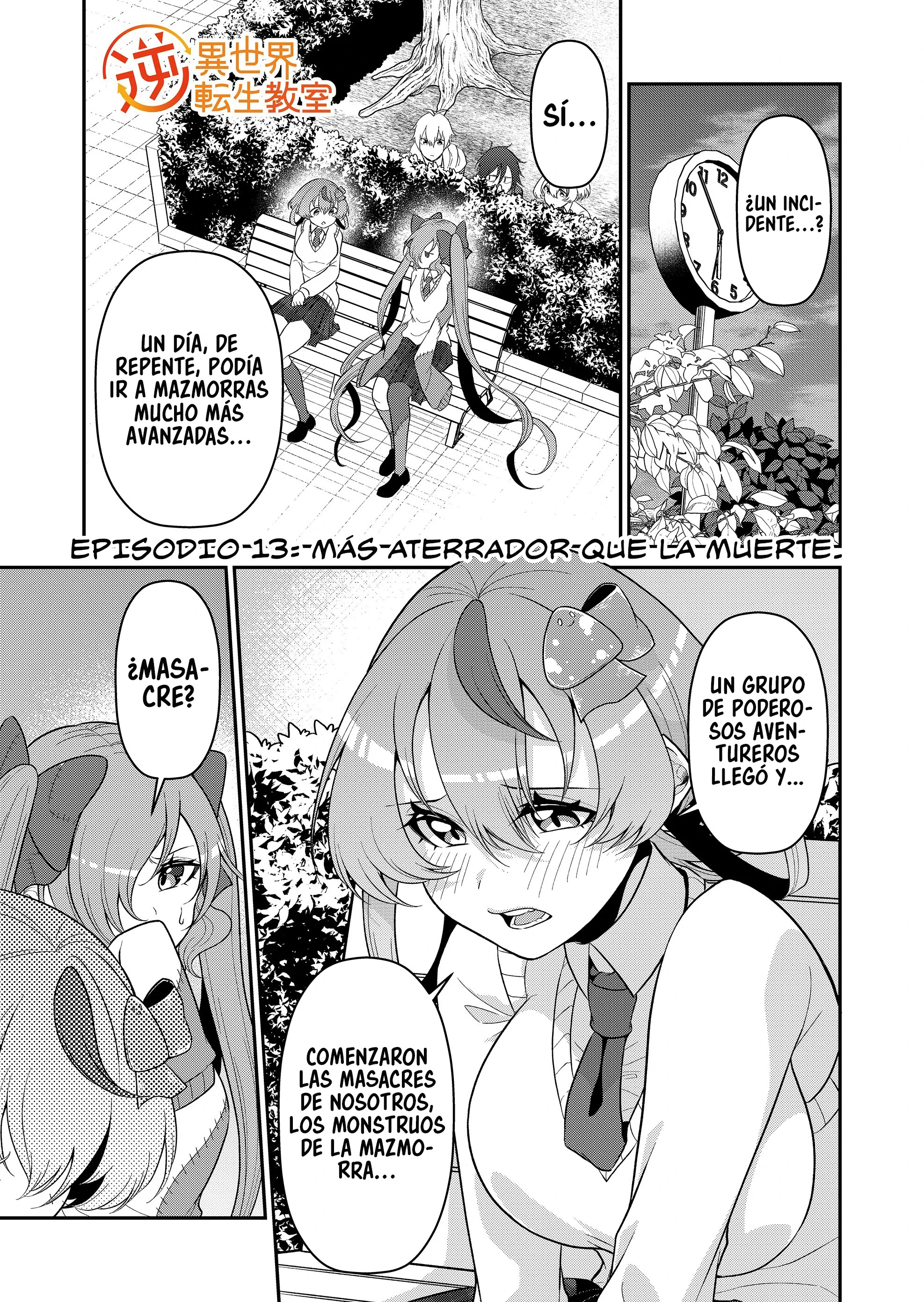 Gyaku Isekai Tensei Kyoushitsu capítulo 13 página 3
