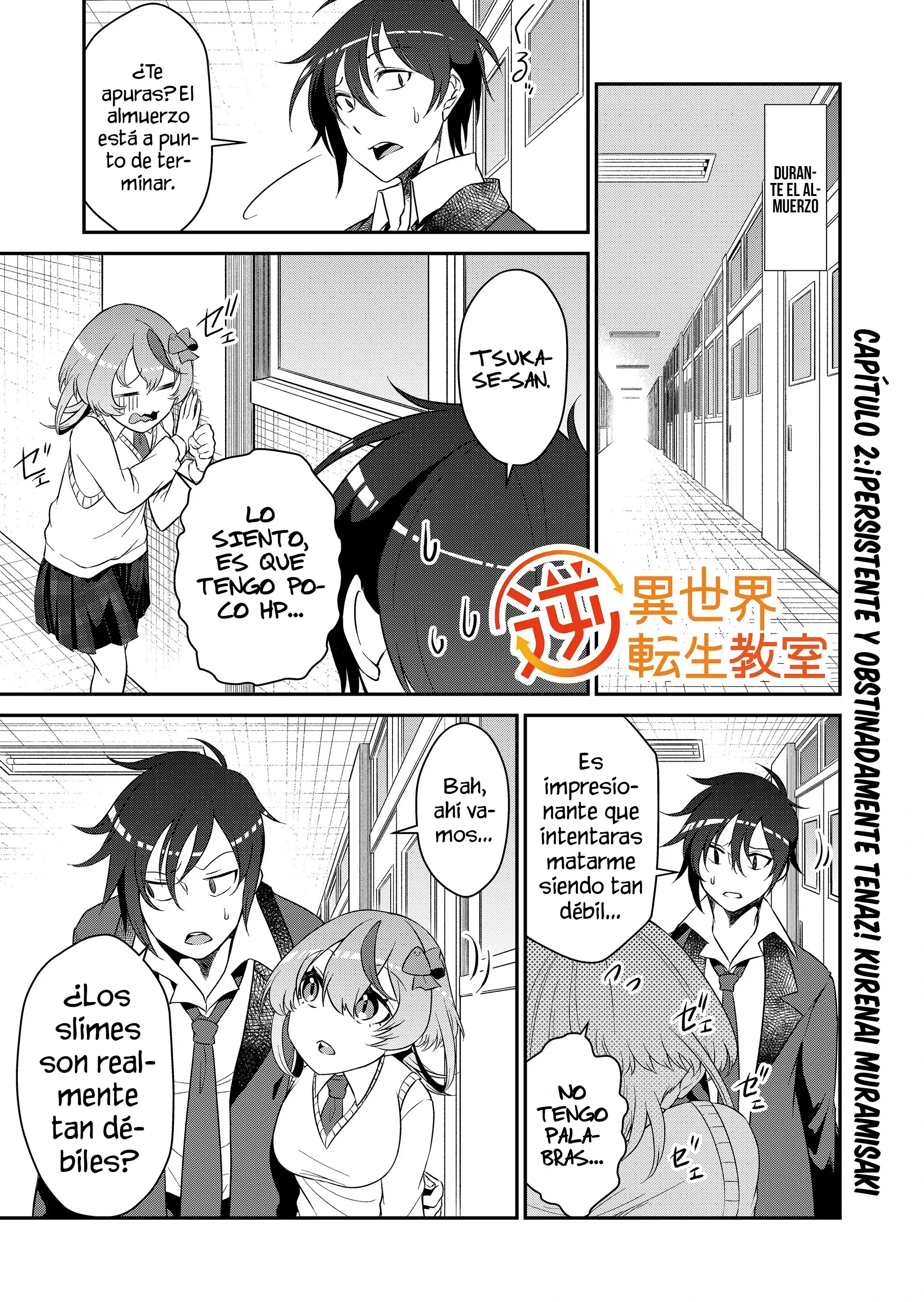 Gyaku Isekai Tensei Kyoushitsu capítulo 2 página 3