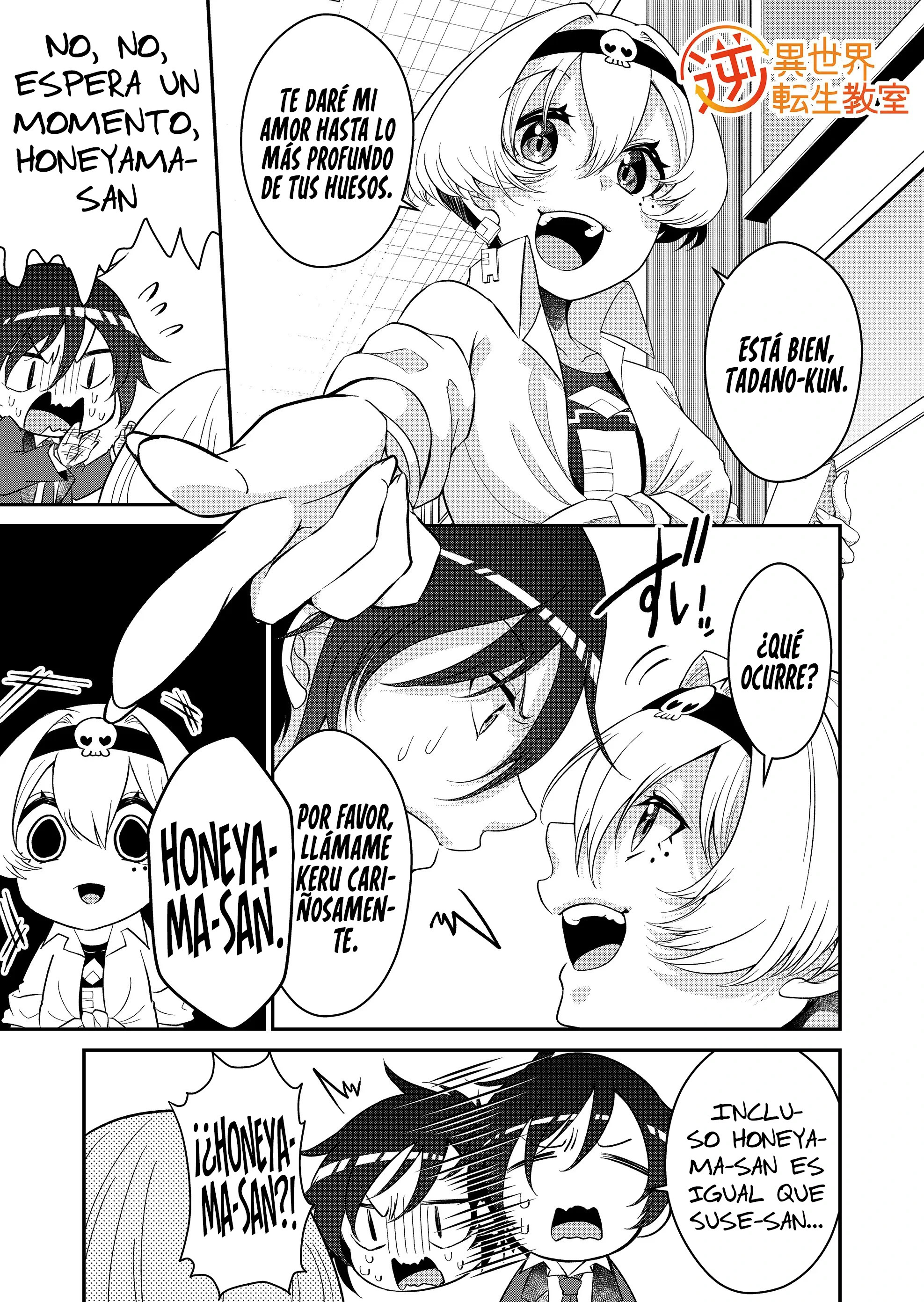 Gyaku Isekai Tensei Kyoushitsu capítulo 4 página 3