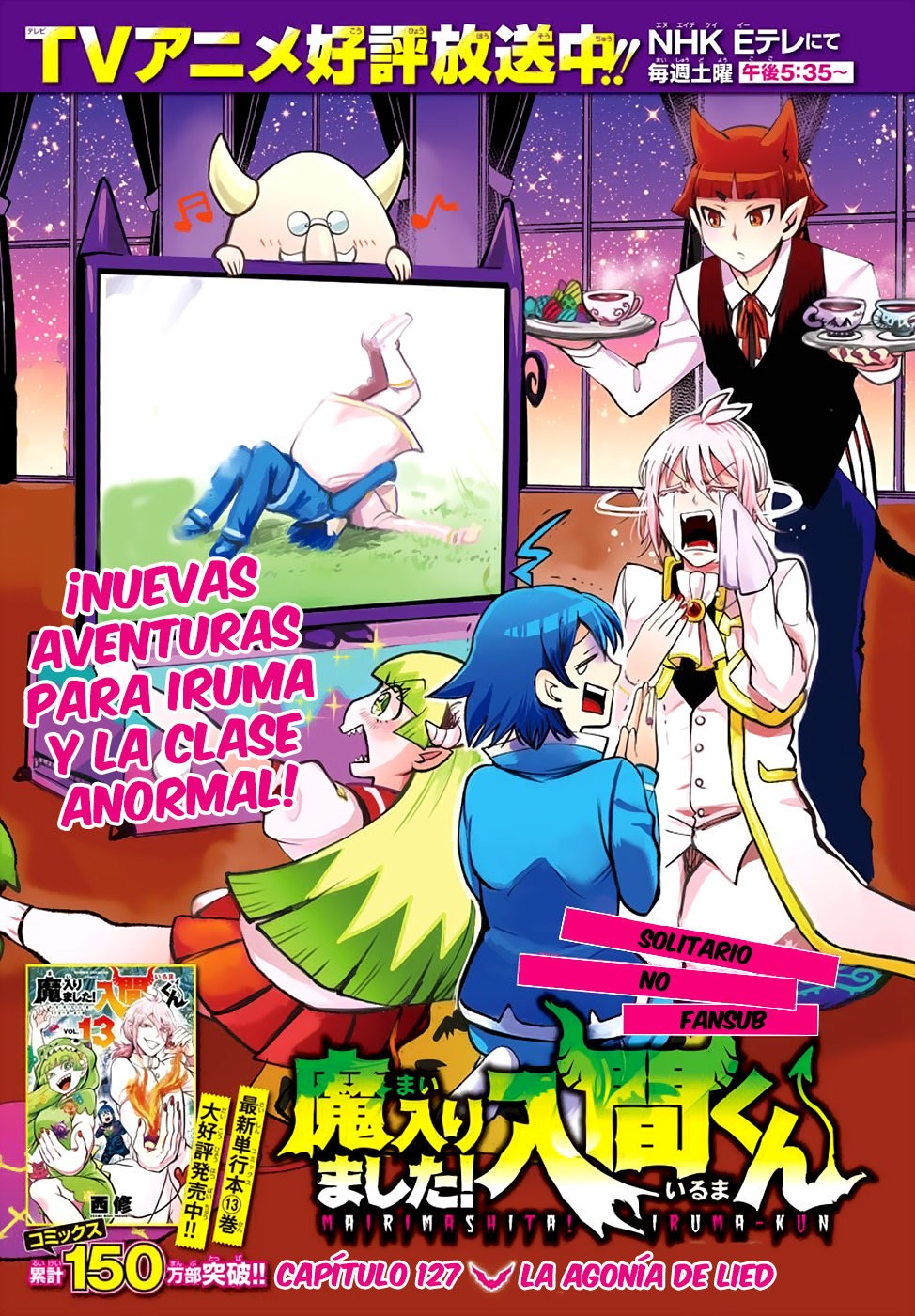 Mairimashita! Iruma-kun capítulo 127 página 2