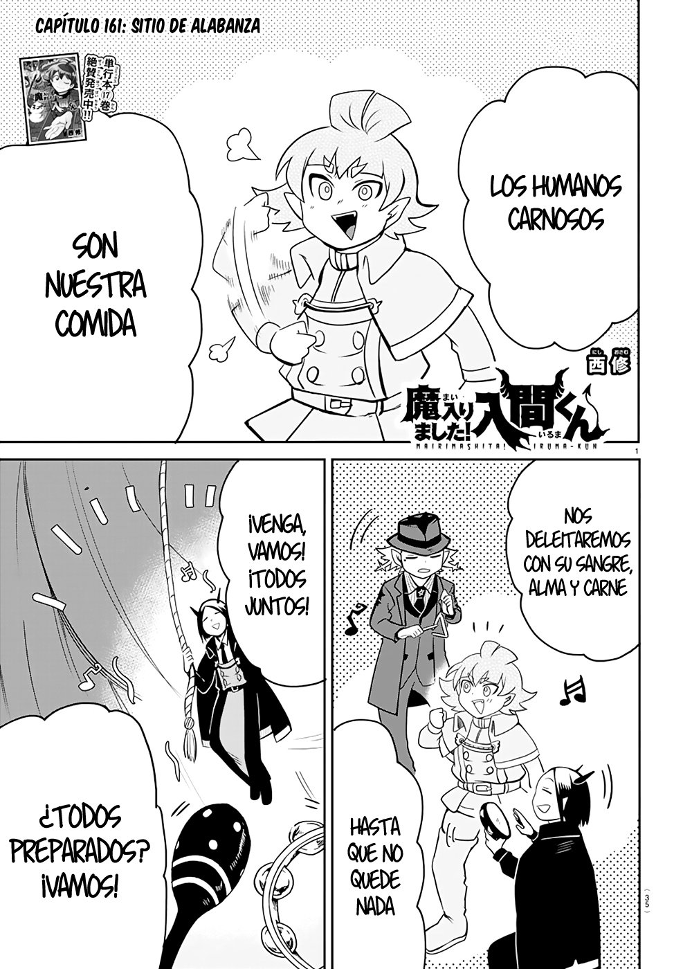 Mairimashita! Iruma-kun capítulo 161 página 3