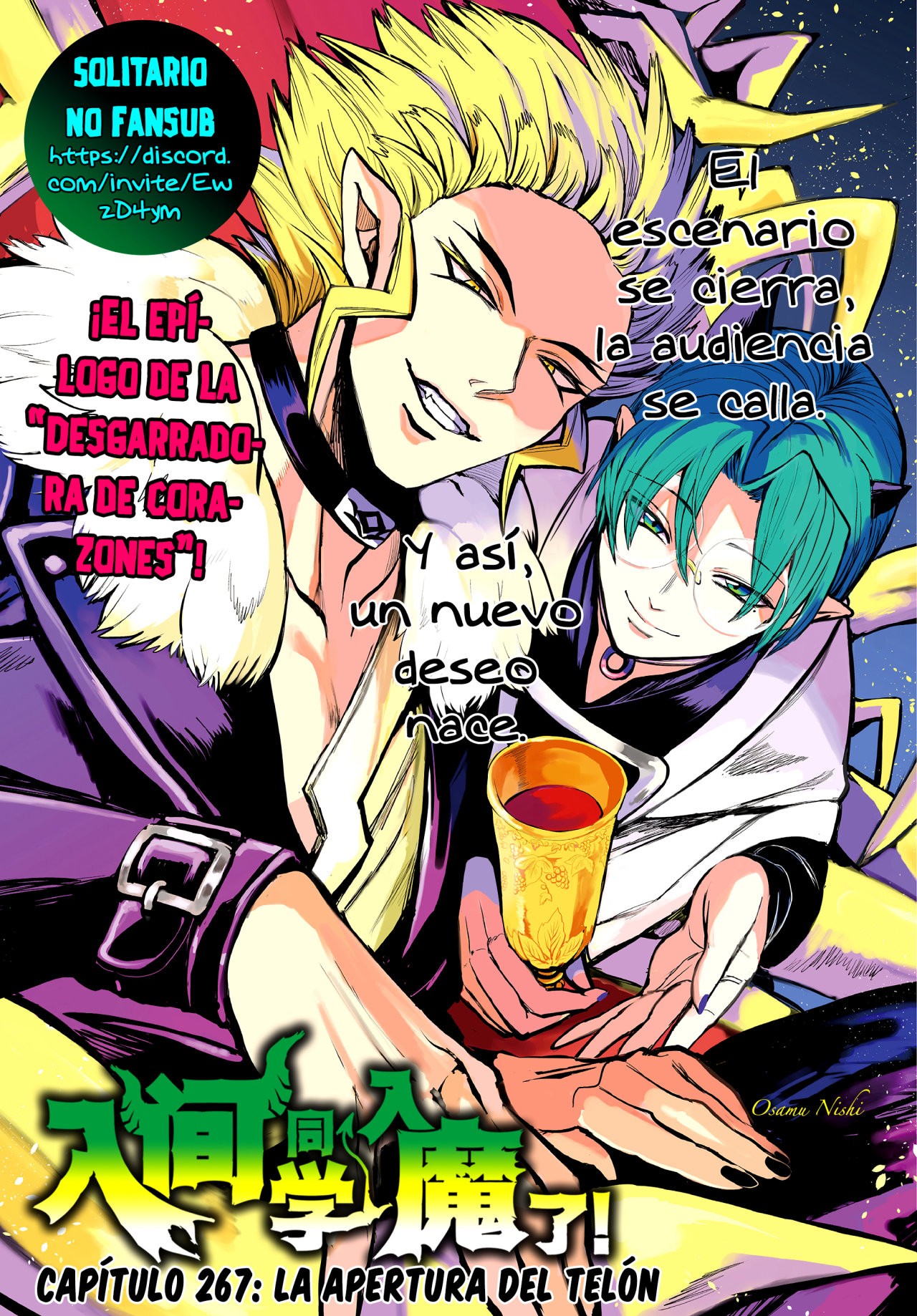 Mairimashita! Iruma-kun capítulo 267 página 2