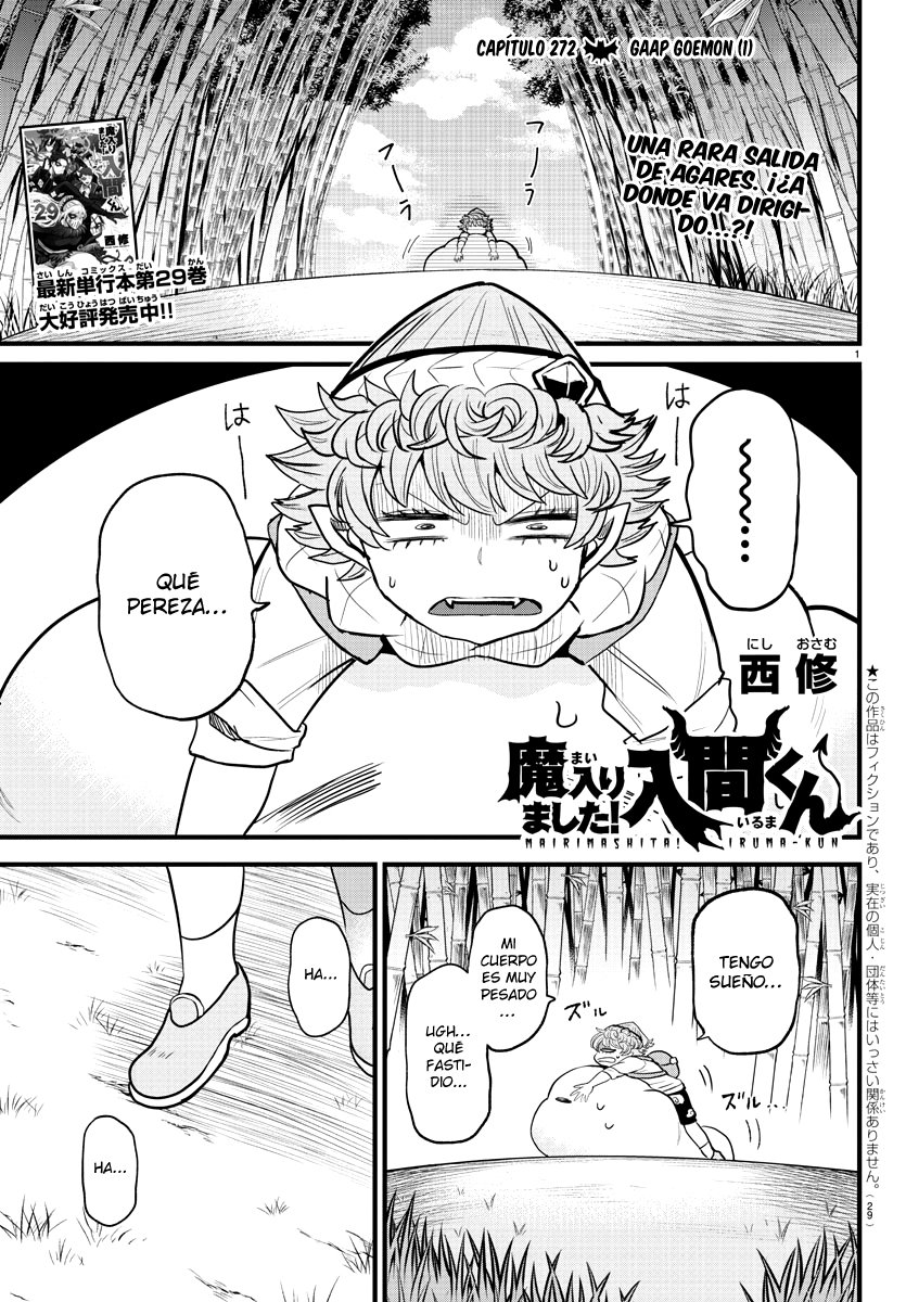 Mairimashita! Iruma-kun capítulo 272 página 2
