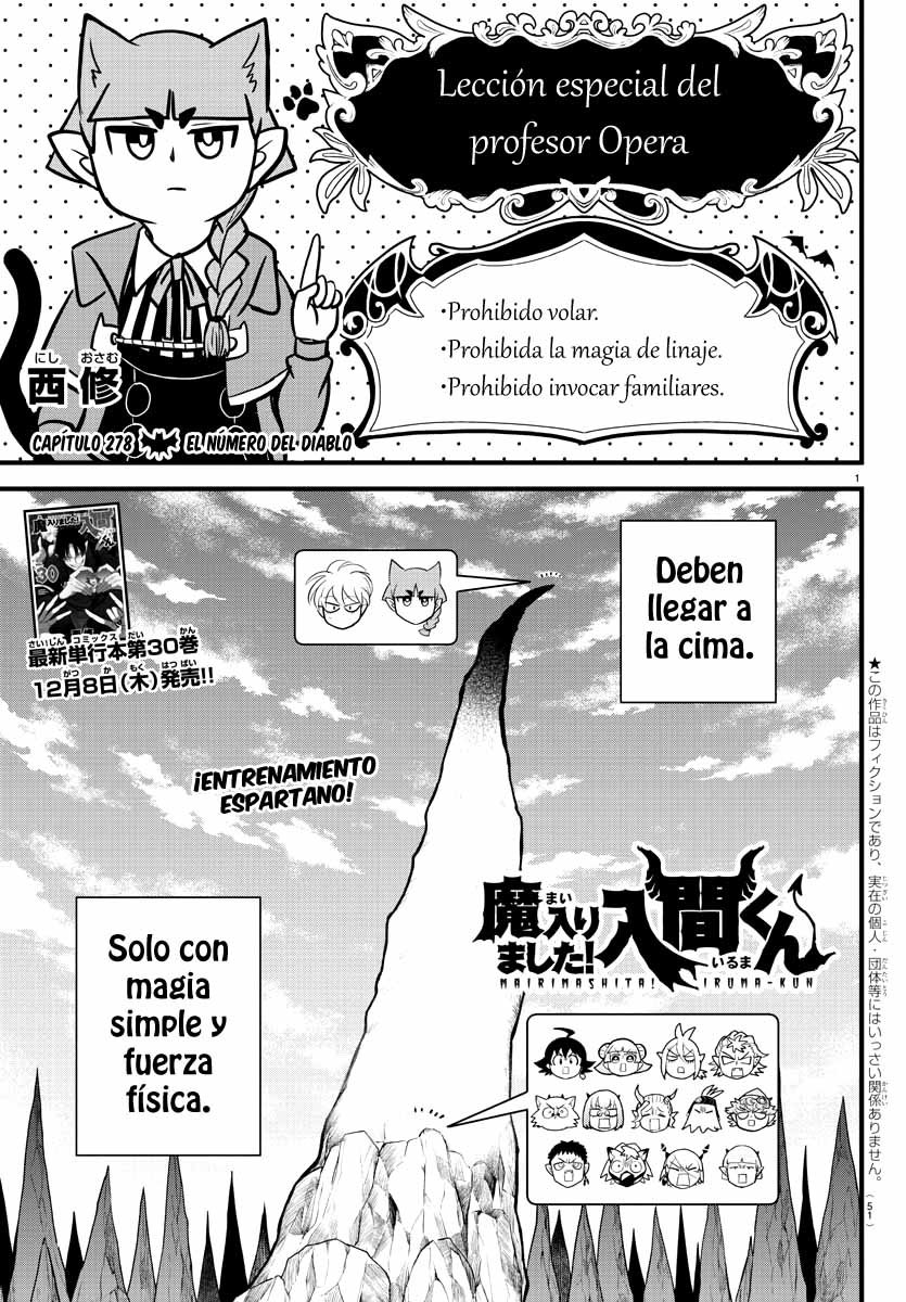 Mairimashita! Iruma-kun capítulo 278 página 2