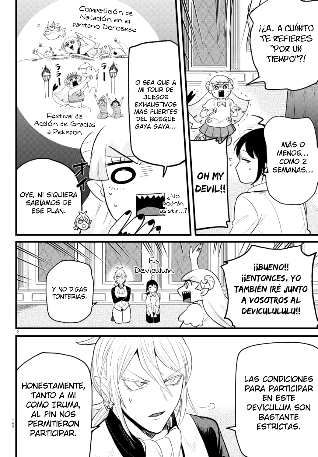Mairimashita! Iruma-kun capítulo 289 página 3
