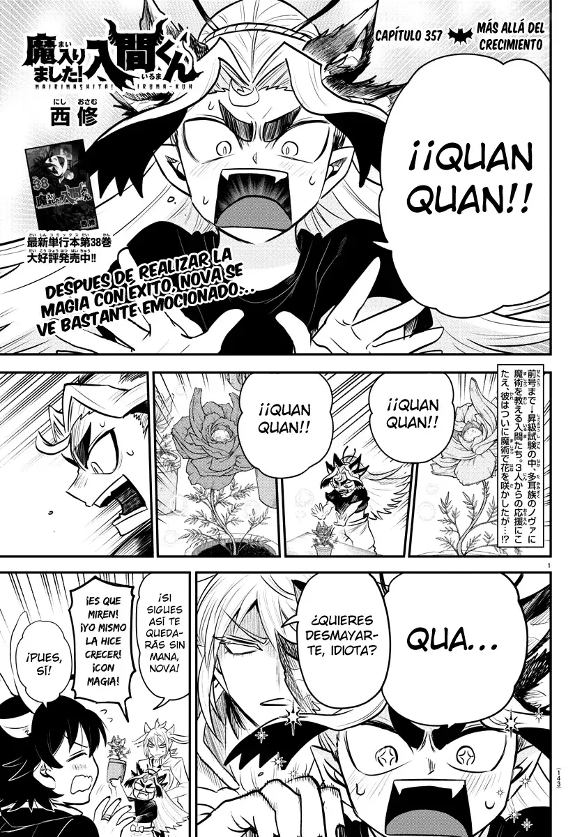 Mairimashita! Iruma-kun capítulo 357 página 2