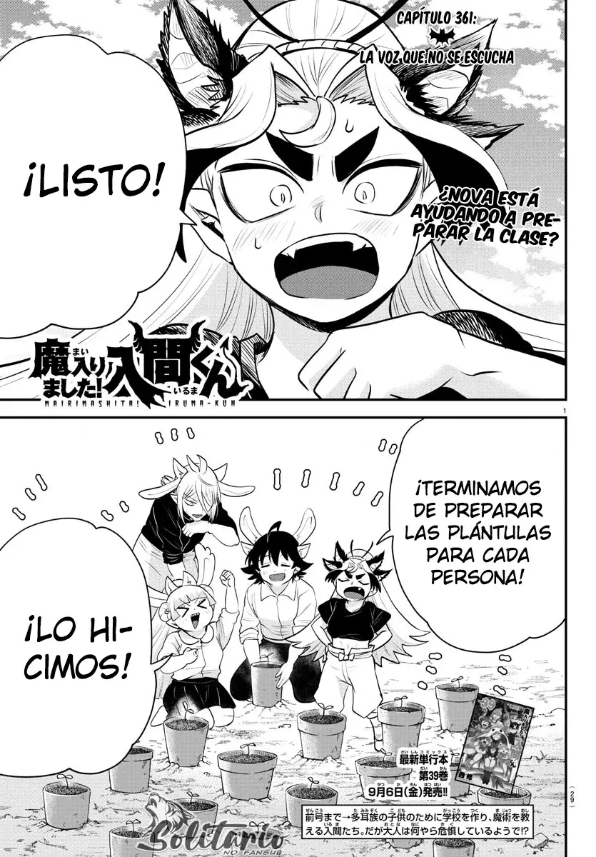Mairimashita! Iruma-kun capítulo 361 página 2