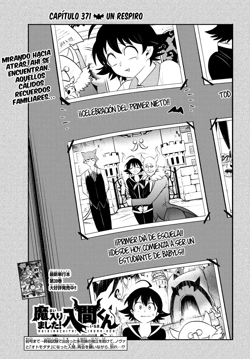 Mairimashita! Iruma-kun capítulo 371 página 2