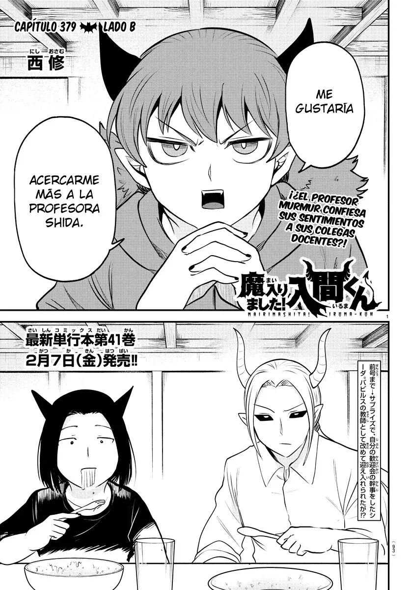 Mairimashita! Iruma-kun capítulo 379 página 2