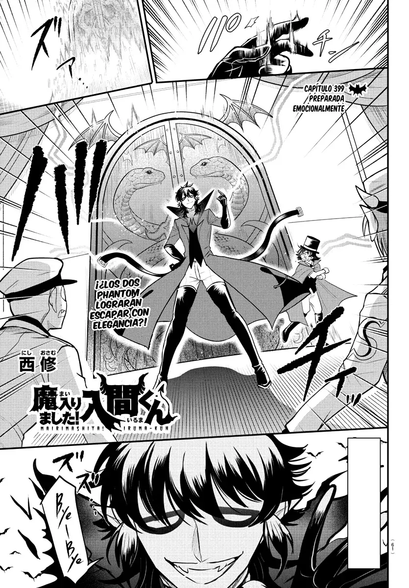 Mairimashita! Iruma-kun capítulo 399 página 2