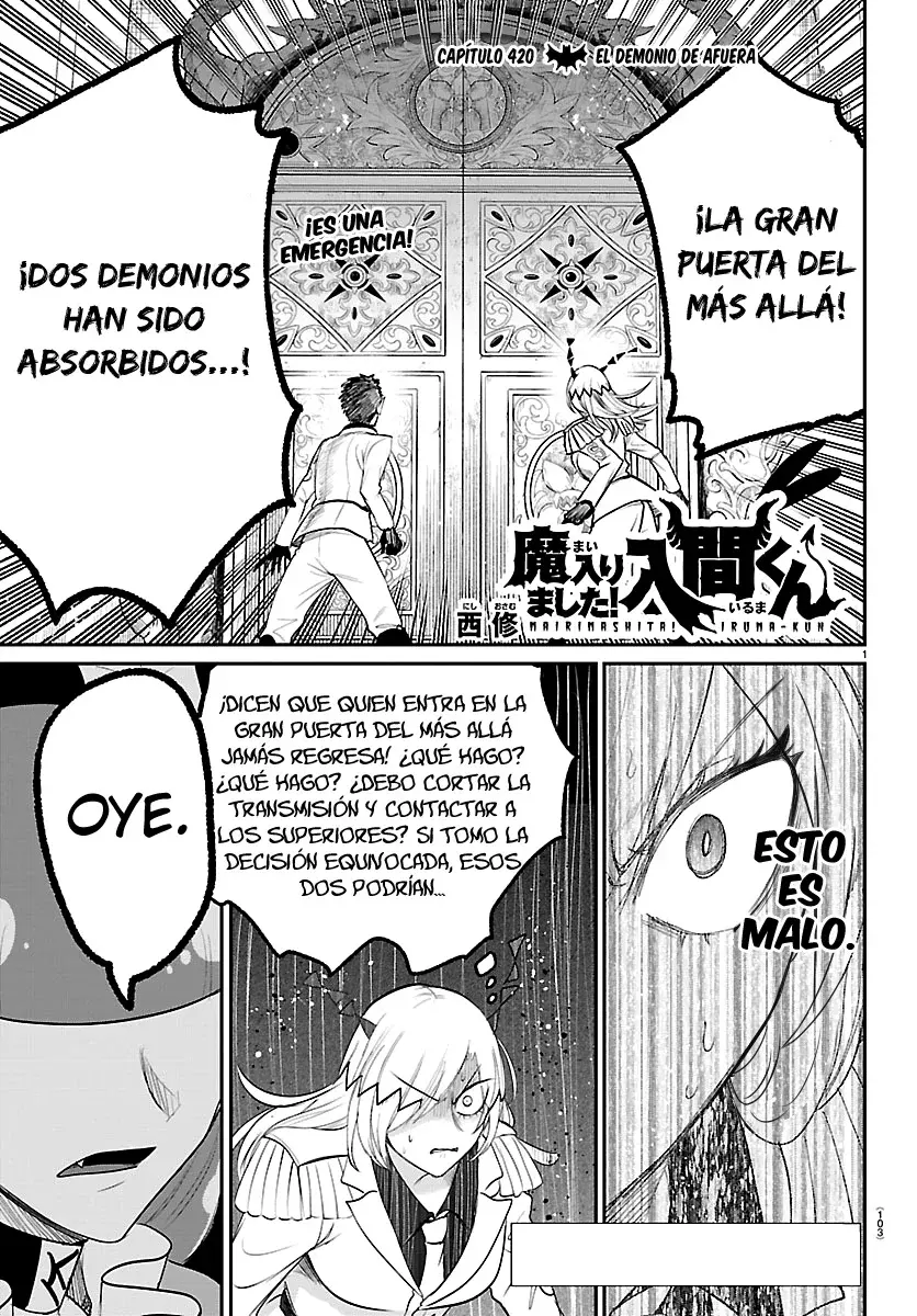 Mairimashita! Iruma-kun capítulo 420 página 2