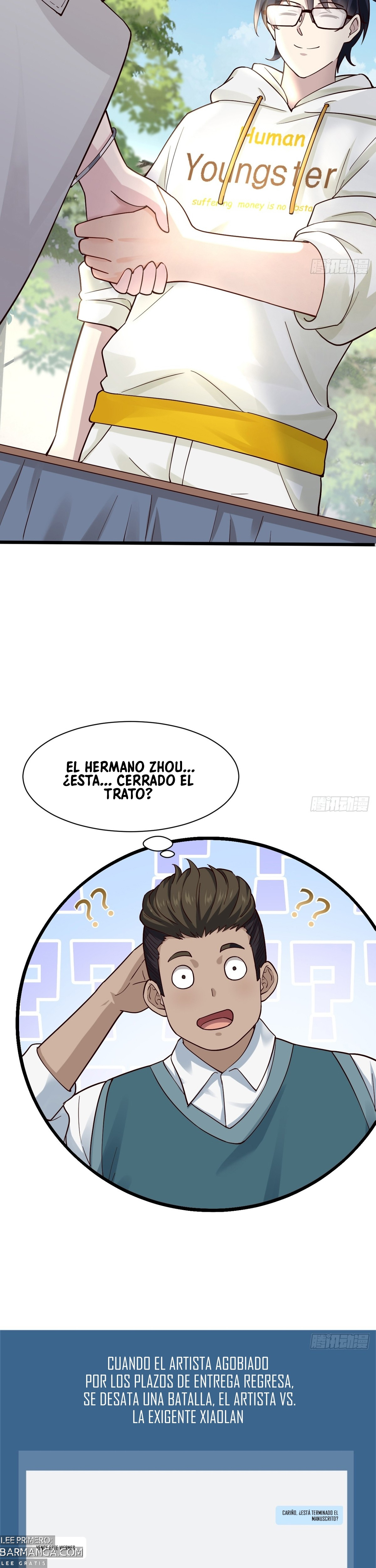 ¡Ídolo, se te cayó la máscara! capítulo 2 página 35