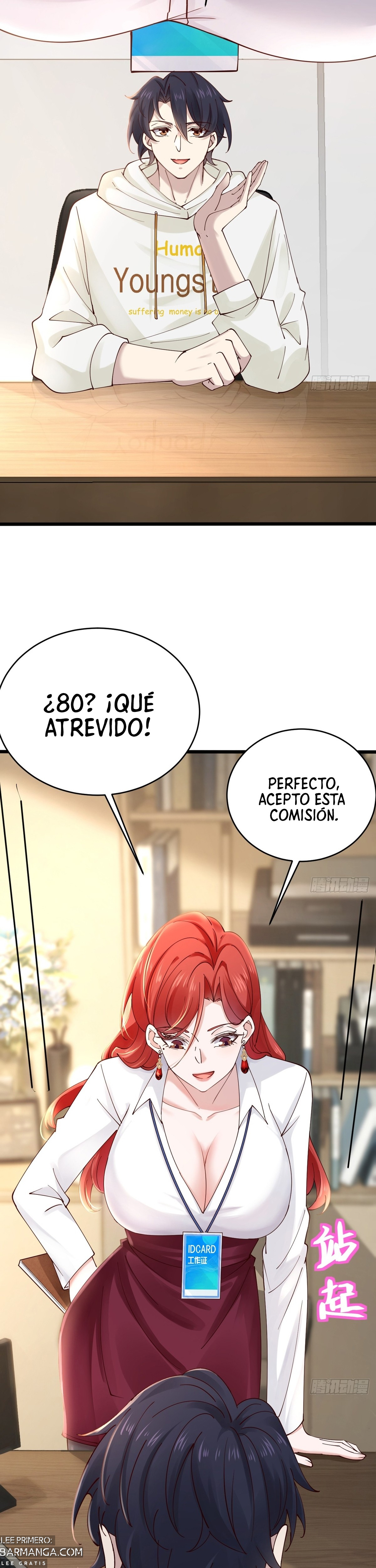 ¡Ídolo, se te cayó la máscara! capítulo 3 página 18