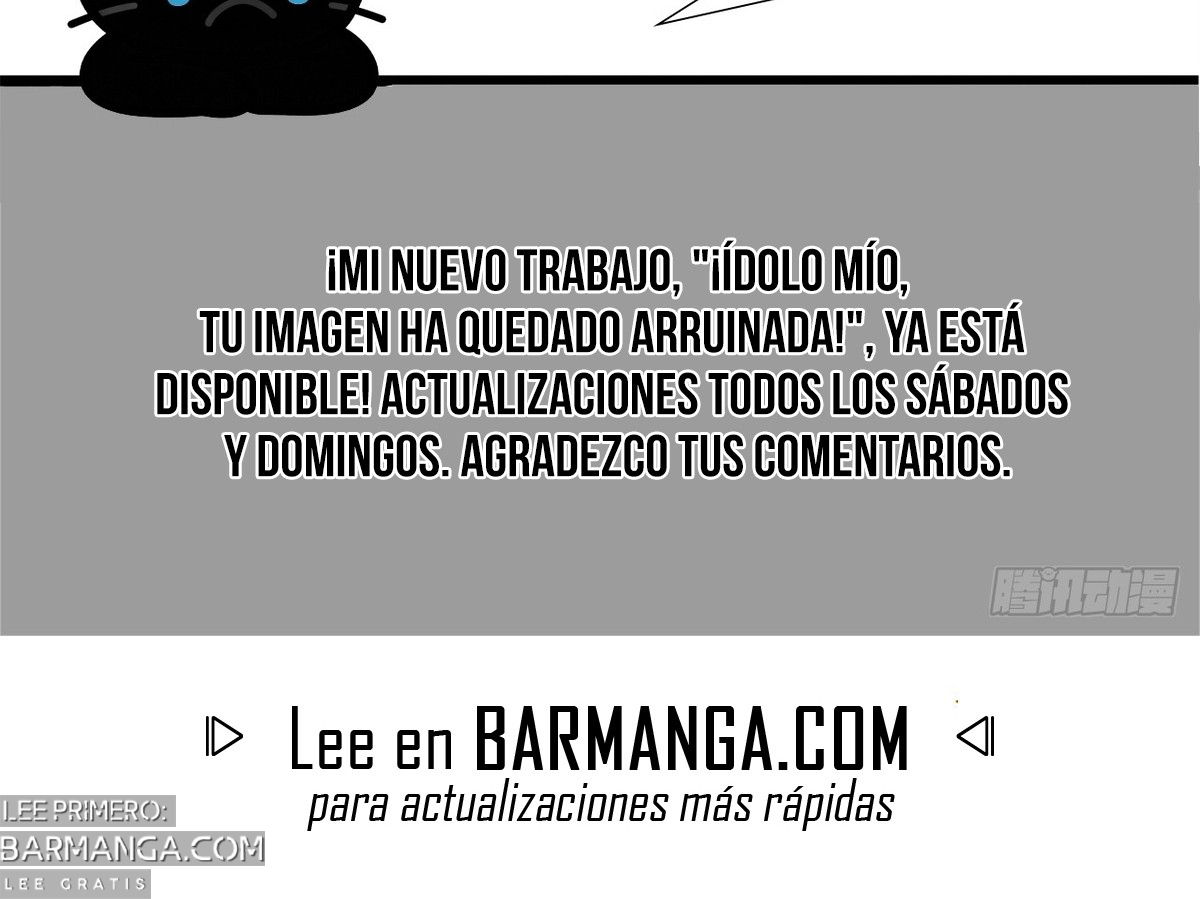 ¡Ídolo, se te cayó la máscara! capítulo 3 página 33