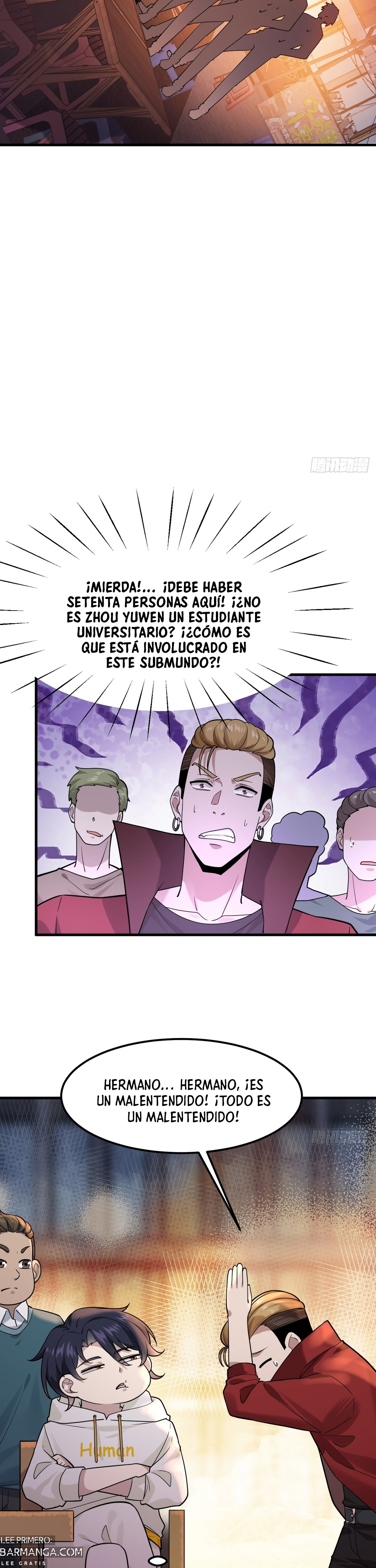 ¡Ídolo, se te cayó la máscara! capítulo 8 página 20