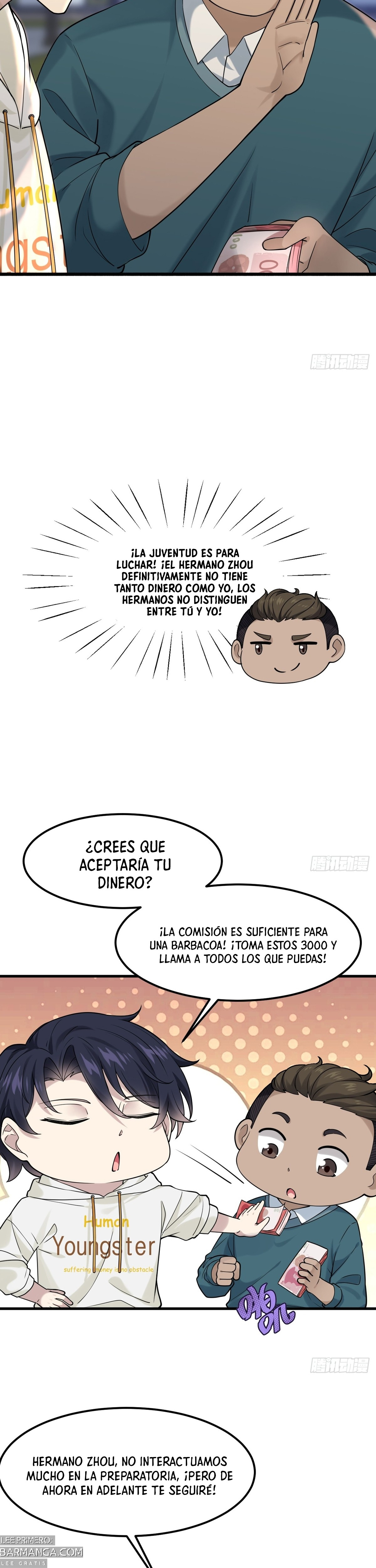 ¡Ídolo, se te cayó la máscara! capítulo 8 página 6