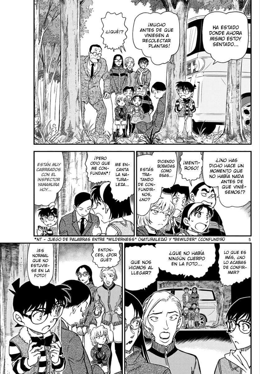 Detective Conan capítulo 1034 página 5