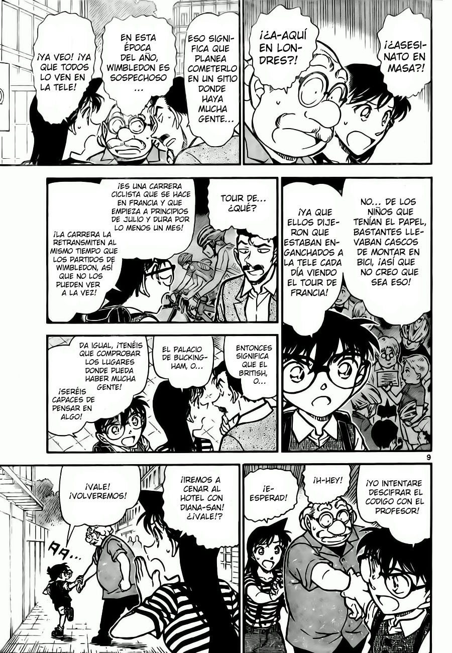 Detective Conan capítulo 744 página 9