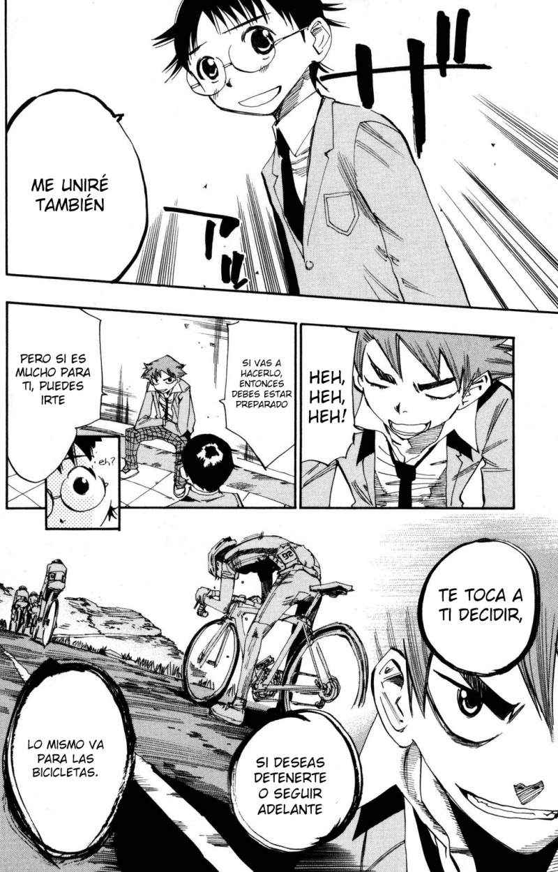 Yowamushi Pedal capítulo 15 página 14