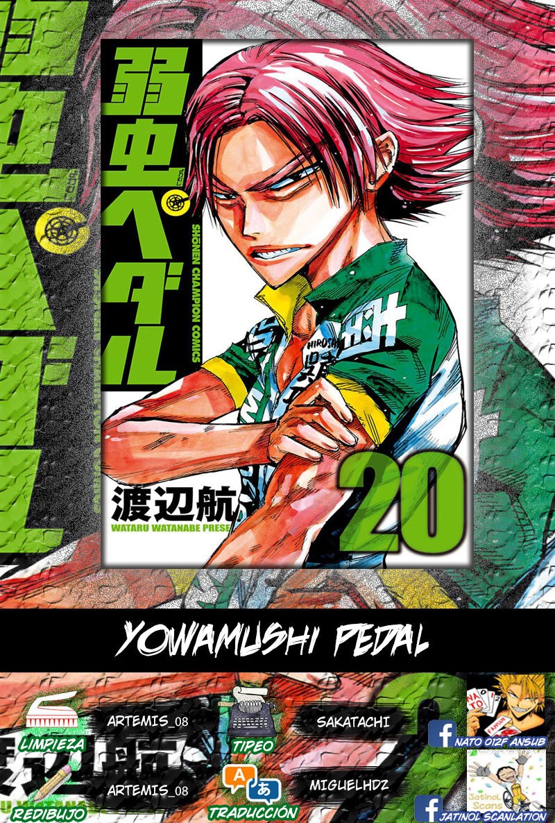 Yowamushi Pedal capítulo 172 página 1