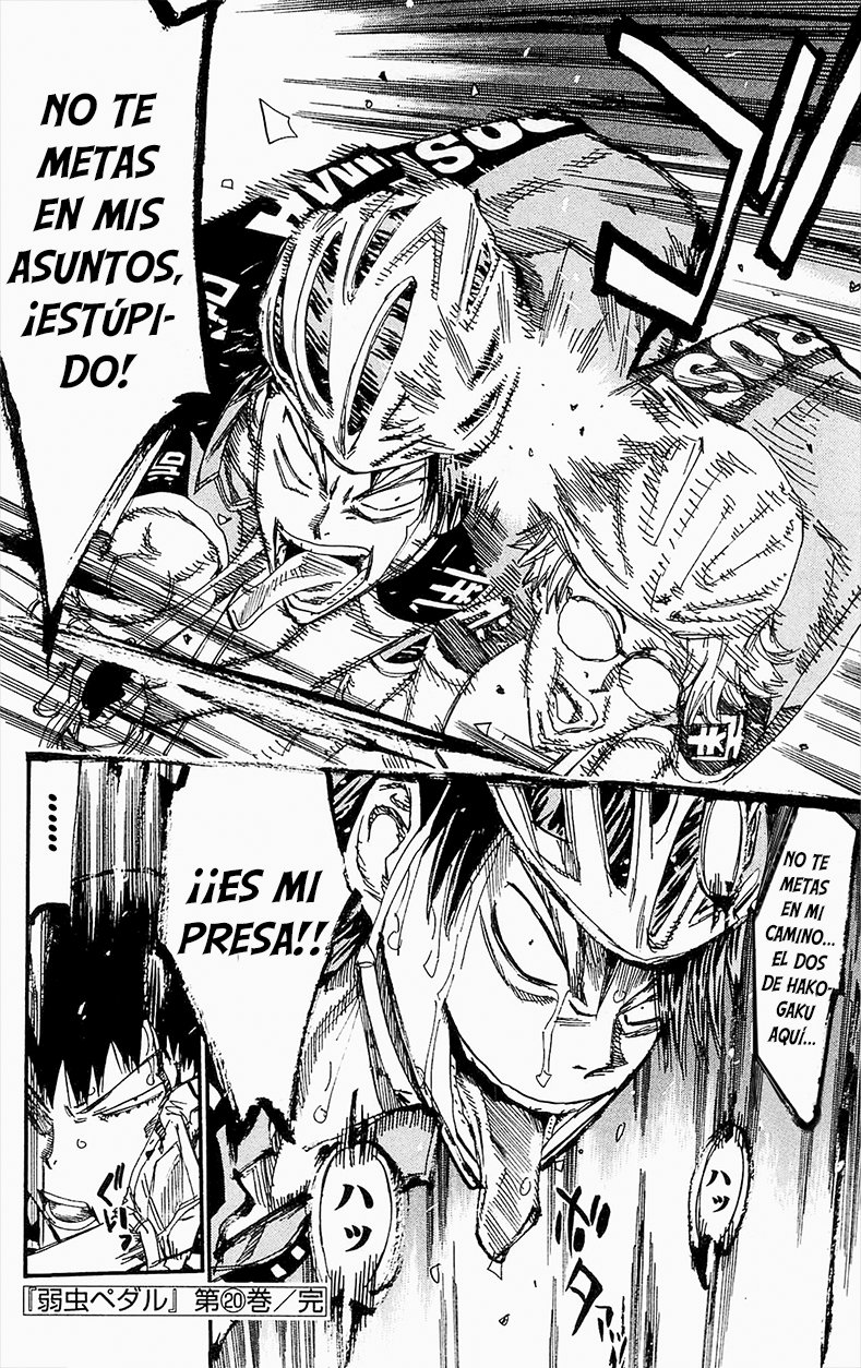 Yowamushi Pedal capítulo 172 página 18