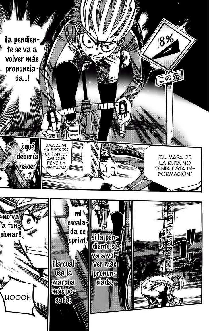 Yowamushi Pedal capítulo 27 página 14