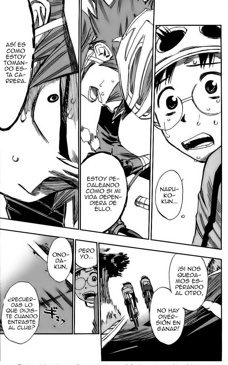 Yowamushi Pedal capítulo 27 página 19
