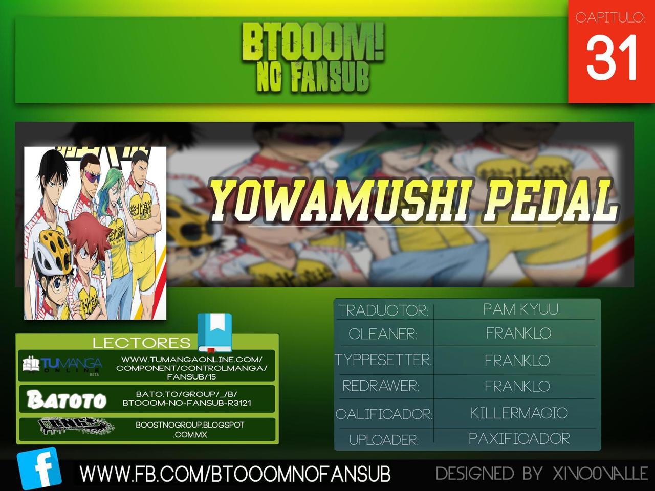Yowamushi Pedal capítulo 31 página 1