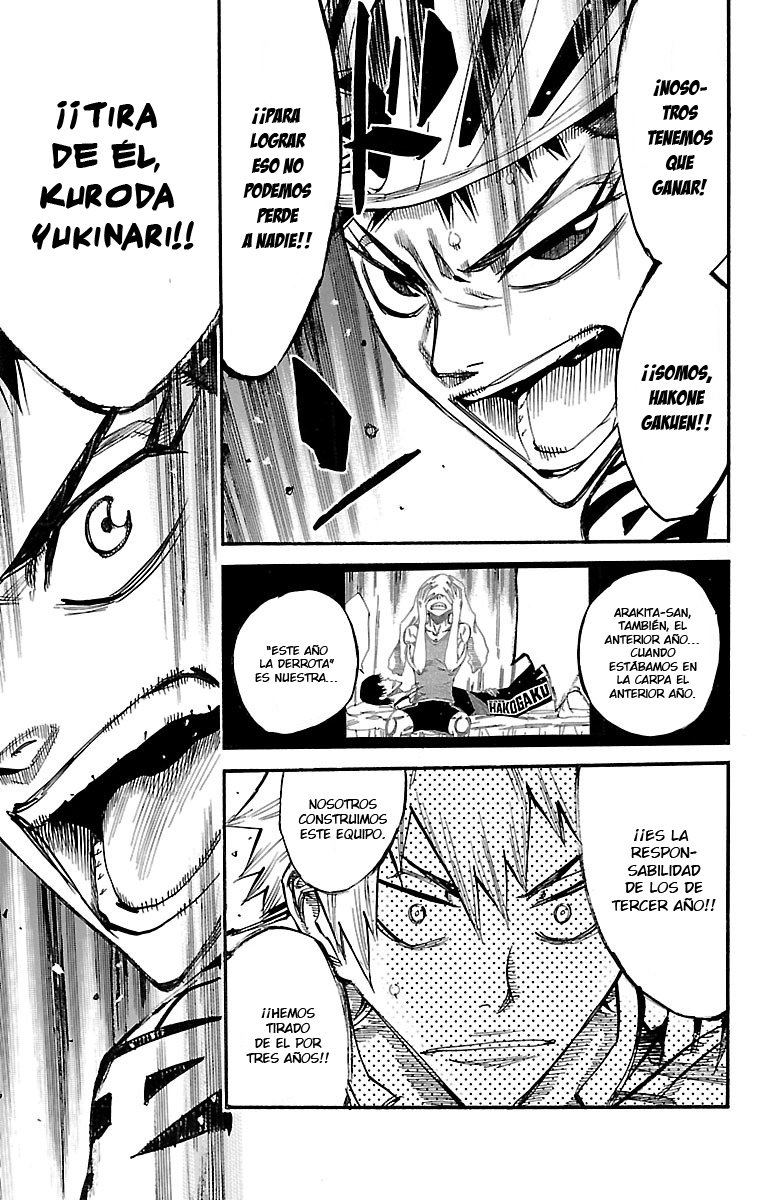 Yowamushi Pedal capítulo 434 página 17