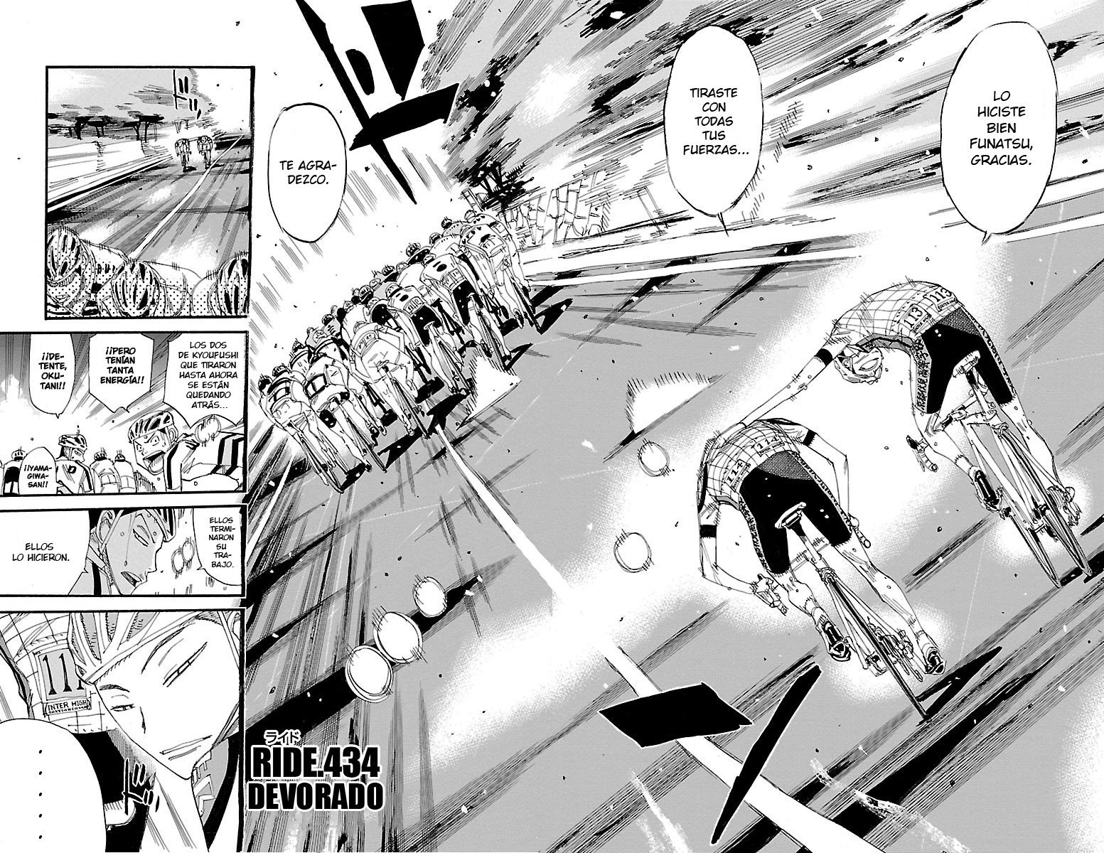 Yowamushi Pedal capítulo 434 página 6