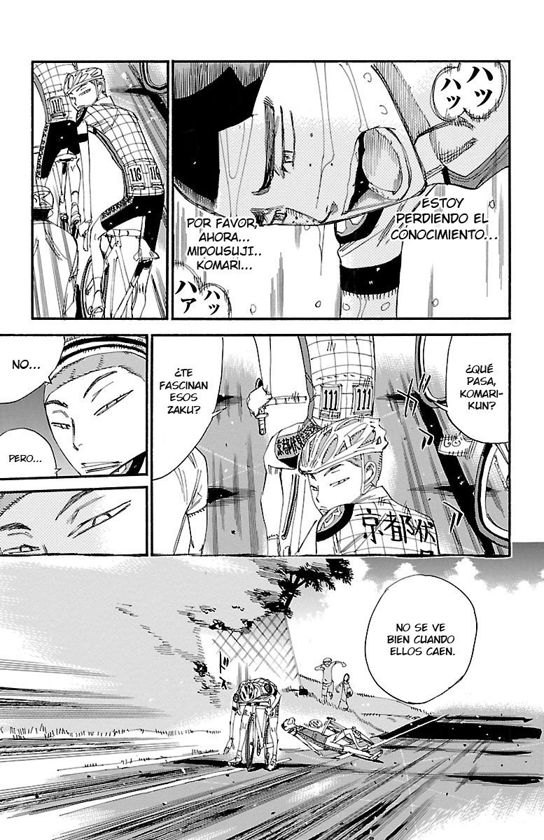 Yowamushi Pedal capítulo 434 página 8