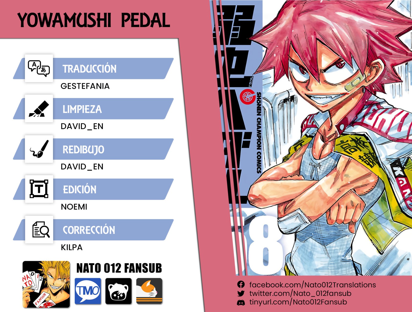 Yowamushi Pedal capítulo 500 página 1